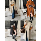 Vivian | Women's Longline Coat | Stand Collar · PNY