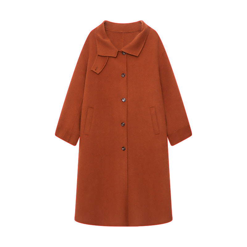 Vivian | Women's Longline Coat | Stand Collar · PNY