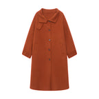 Vivian | Women's Longline Coat | Stand Collar · PNY