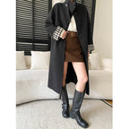Vivian | Women's Longline Coat | Stand Collar · PNY