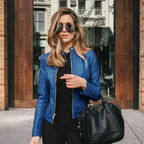 Vivian | Women's Moto Jacket | Faux Leather · PNY