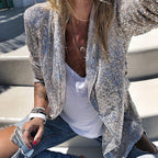 Vivian | Women's Open-Front Cardigan | Sequin Shimmer · PNY
