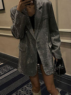 Vivian | Women's Oversized Blazer | Notch Lapel · PNY