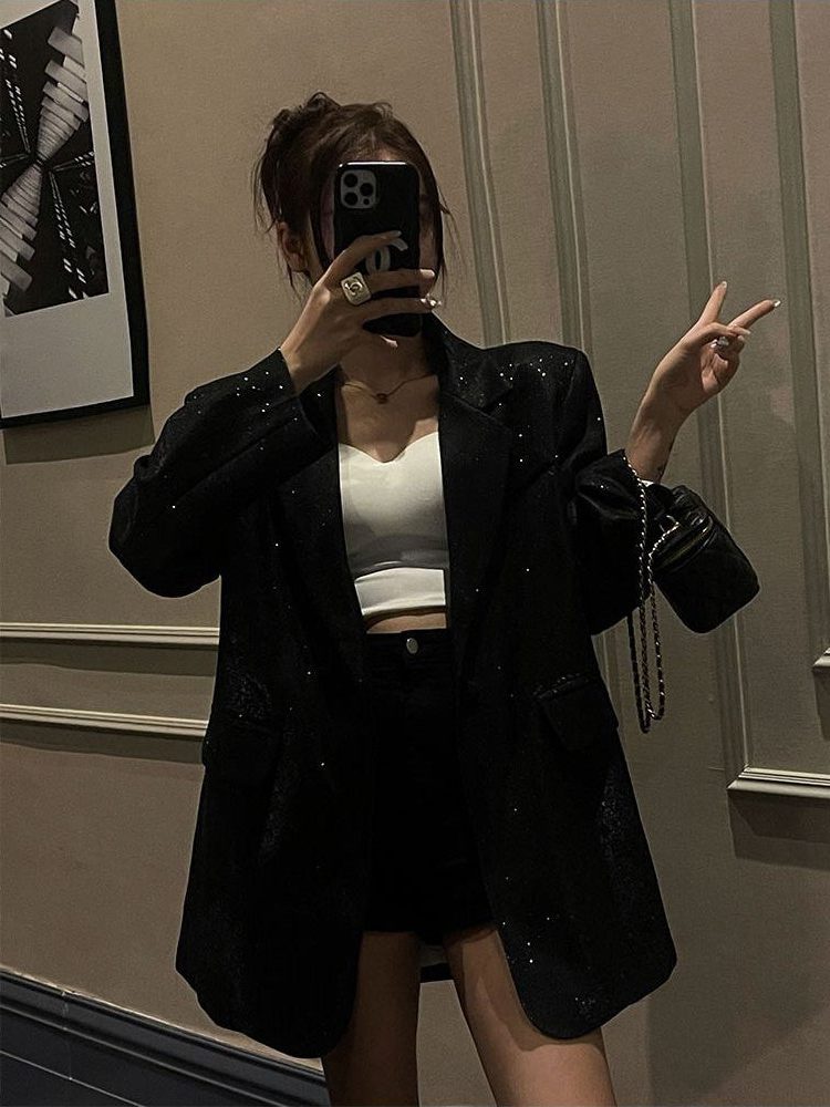 Vivian | Women's Oversized Blazer | Notch Lapel · PNY