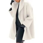 Vivian | Women's Oversized Coat | Lapel Collar · PNY