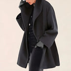 Vivian | Women's Oversized Coat | Lapel Collar · PNY