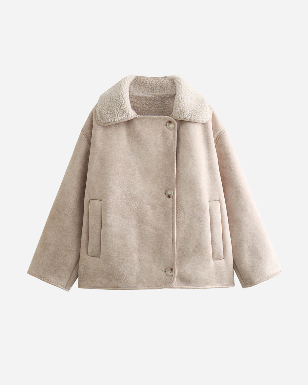 Vivian | Women's Oversized Jacket | Shearling-Lined · PNY