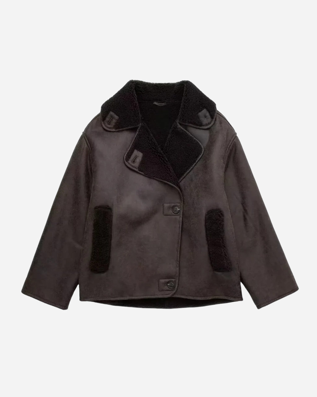 Vivian | Women's Oversized Jacket | Shearling-Lined · PNY