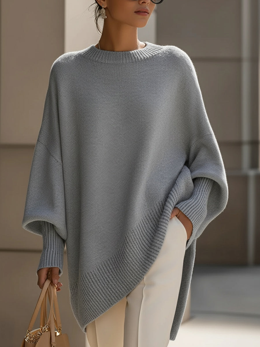 Vivian | Women's Oversized Sweater | Ribbed Cuffs · PNY
