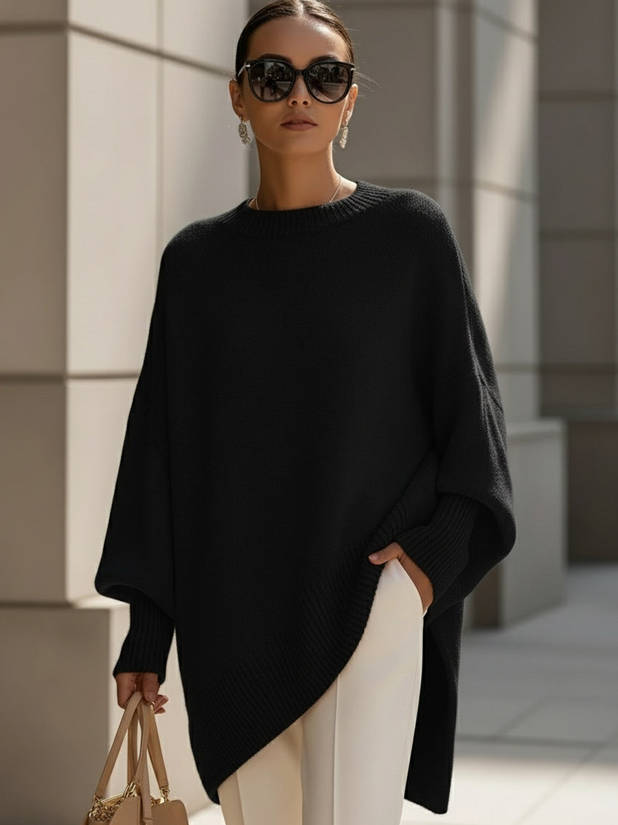 Vivian | Women's Oversized Sweater | Ribbed Cuffs · PNY