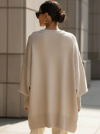 Vivian | Women's Oversized Sweater | Ribbed Cuffs · PNY