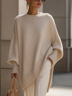 Vivian | Women's Oversized Sweater | Ribbed Cuffs · PNY