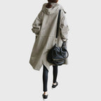 Vivian | Women's Oversized Trench Coat | Hooded · PNY