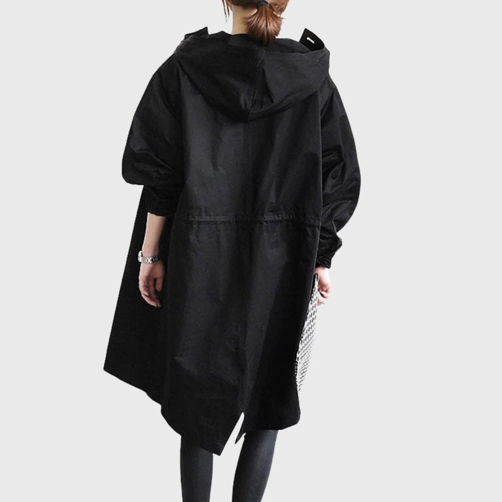 Vivian | Women's Oversized Trench Coat | Hooded · PNY