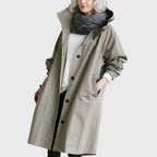 Vivian | Women's Oversized Trench Coat | Hooded · PNY