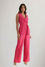 Vivian | Women's Sleeveless Jumpsuit | Tie Belt · PNY