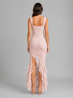 Vivian | Women's Sleeveless Maxi Dress | Ruffle Hem · PNY