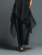 Vivian | Women's Sleeveless Maxi Dress | Sheer Overlay · PNY