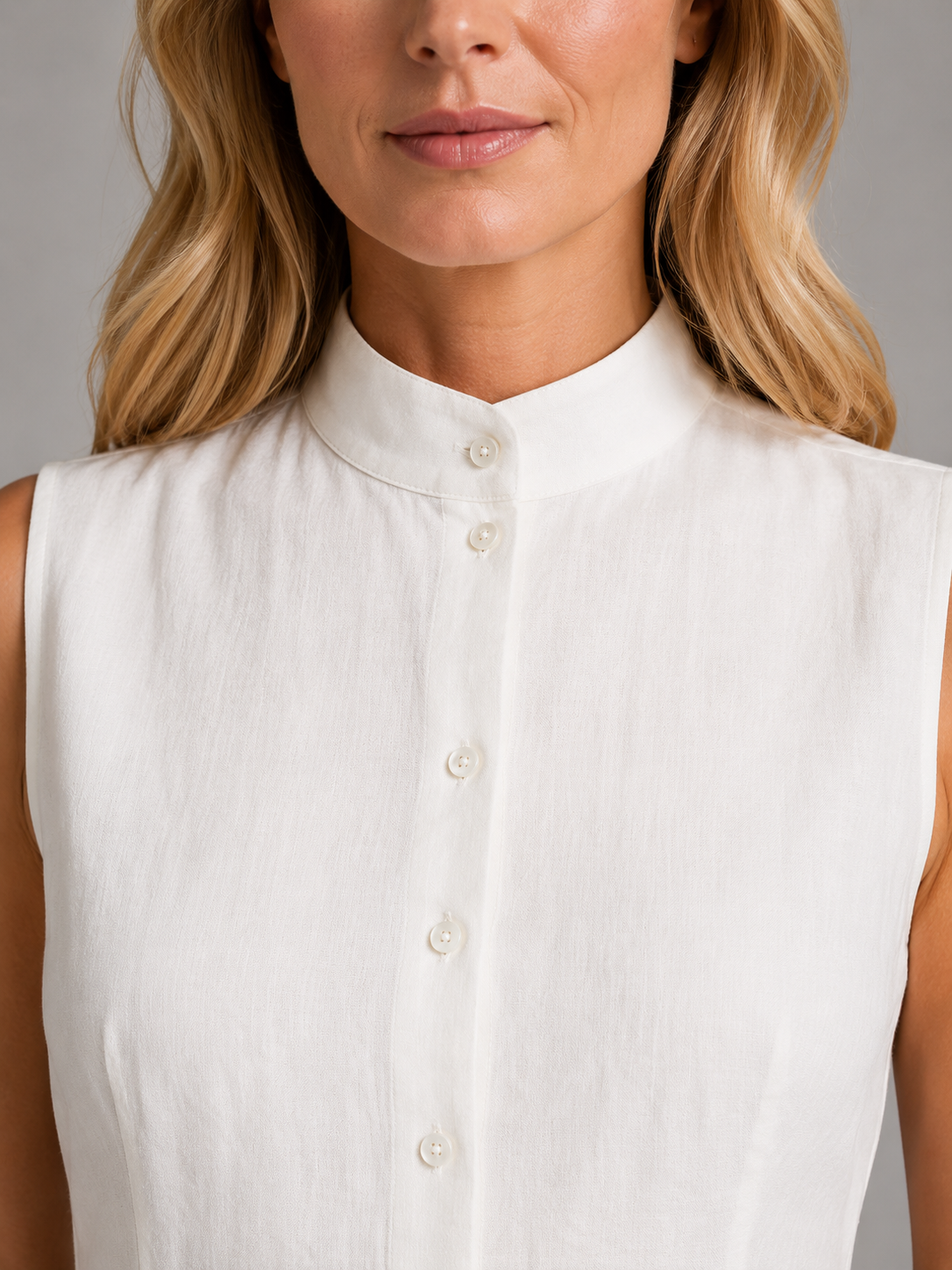 Vivian | Women's Sleeveless Set | Button-Front · PNY