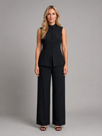 Vivian | Women's Sleeveless Set | Button-Front · PNY