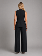 Vivian | Women's Sleeveless Set | Button-Front · PNY