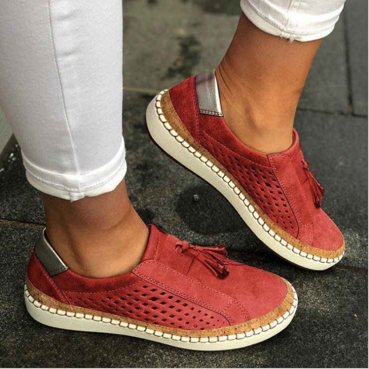 Vivian | Women's Slip-On Sneakers | Perforated Detail · PNY