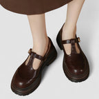 Vivian | Women's T-Strap Mary Janes | Buckle Platform · PNY