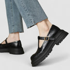 Vivian | Women's T-Strap Mary Janes | Buckle Platform · PNY