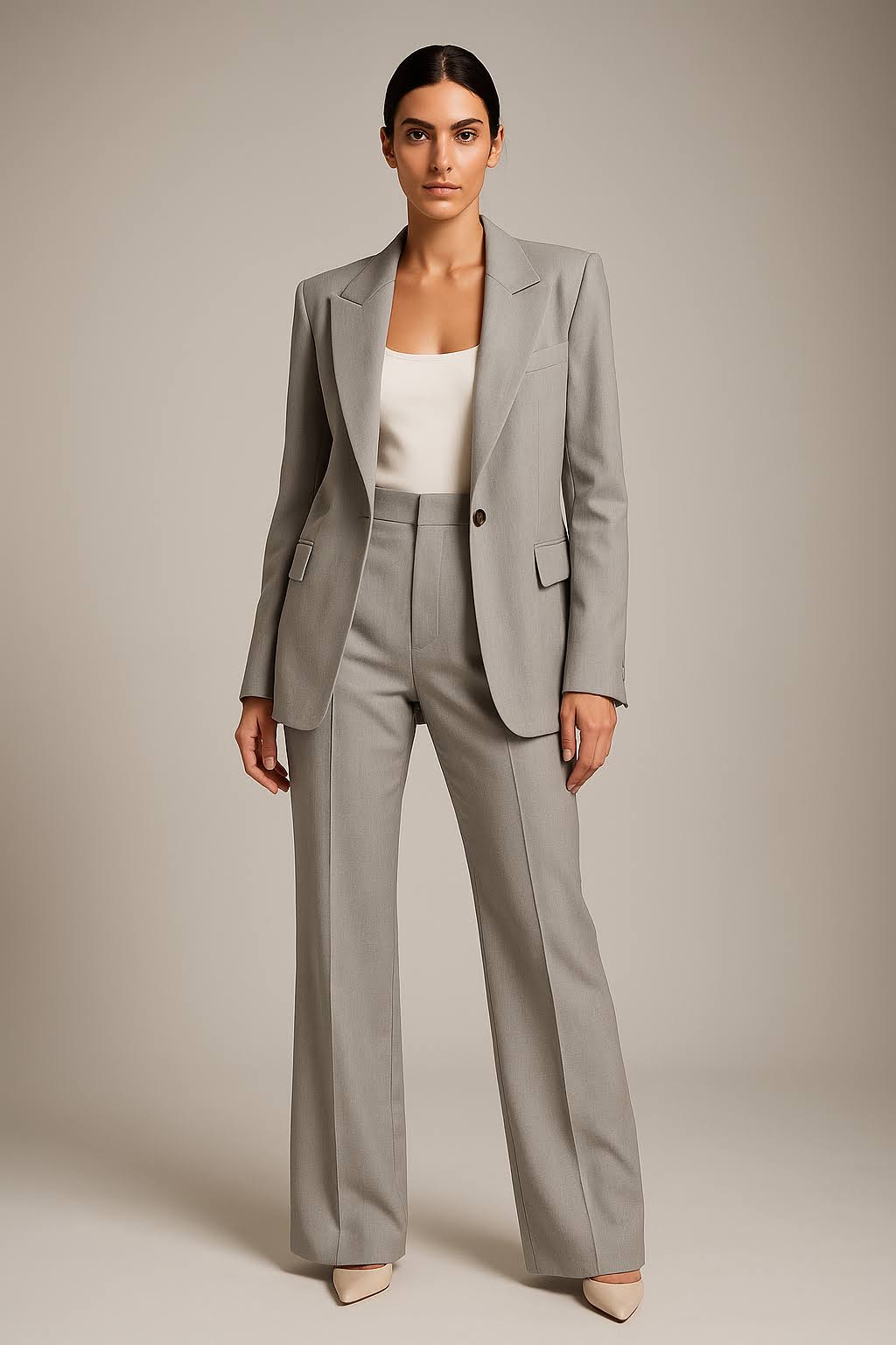 Vivian | Women's Two-Piece Pant Suit | Single-Button · PNY