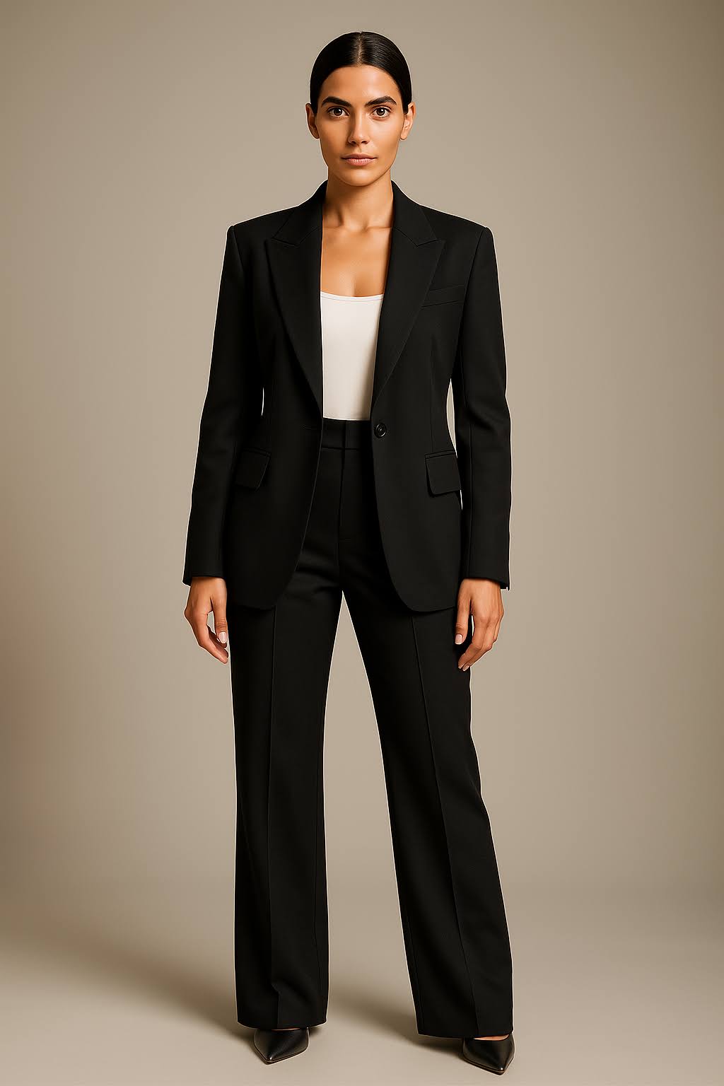 Vivian | Women's Two-Piece Pant Suit | Single-Button · PNY
