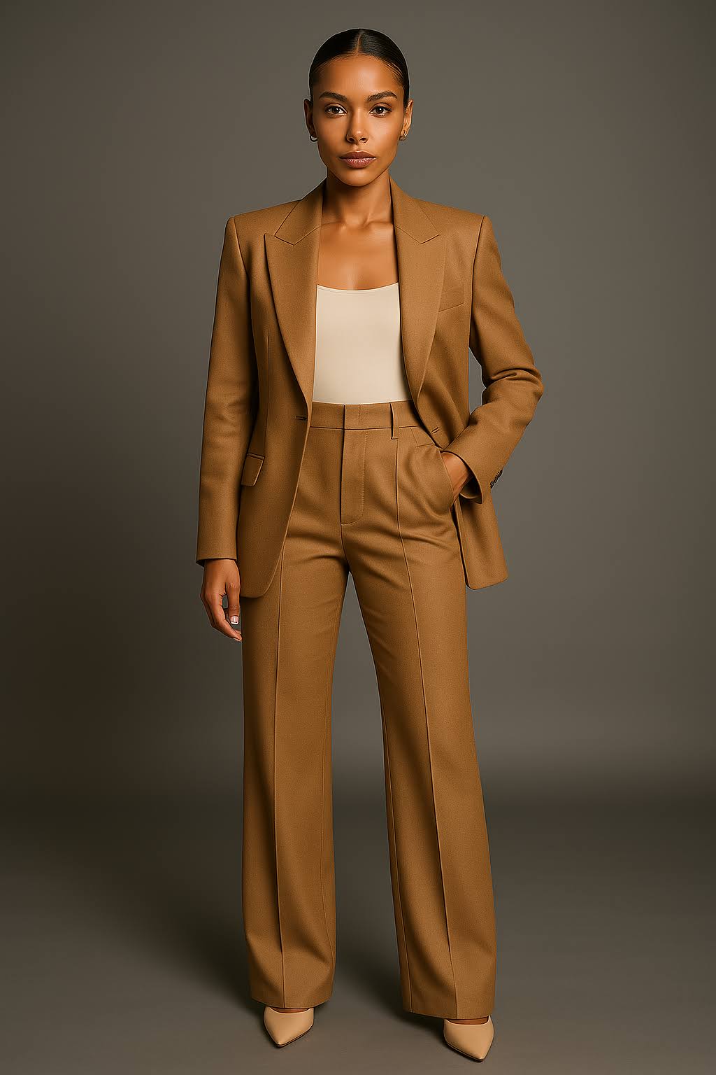 Vivian | Women's Two-Piece Pant Suit | Single-Button · PNY