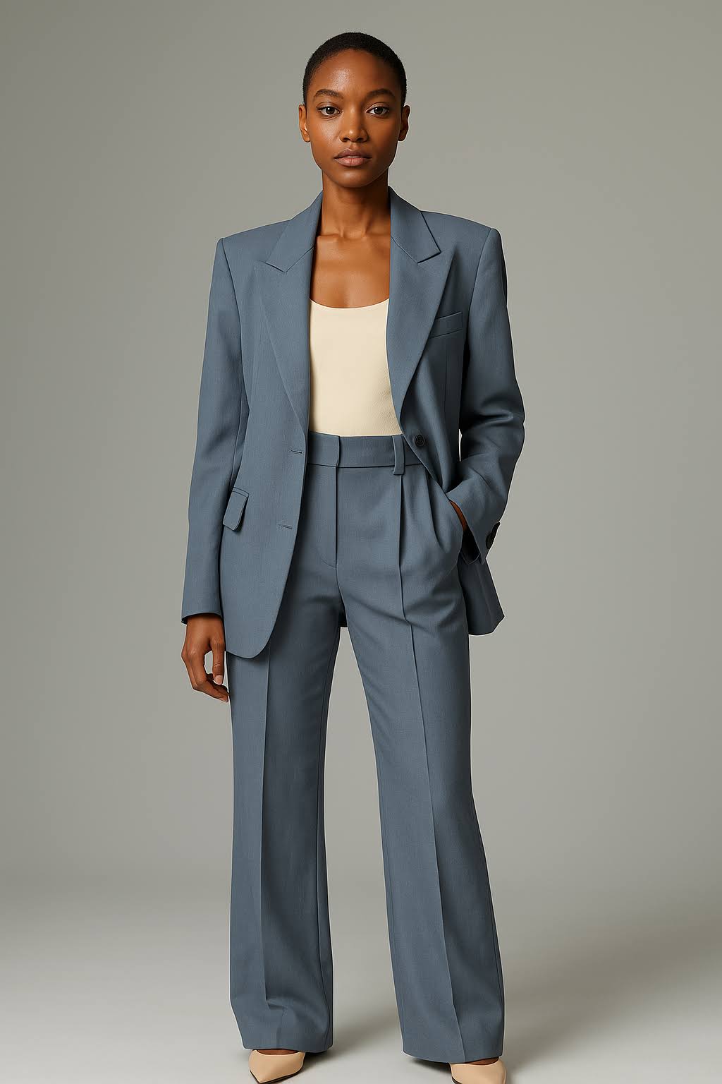 Vivian | Women's Two-Piece Pant Suit | Single-Button · PNY