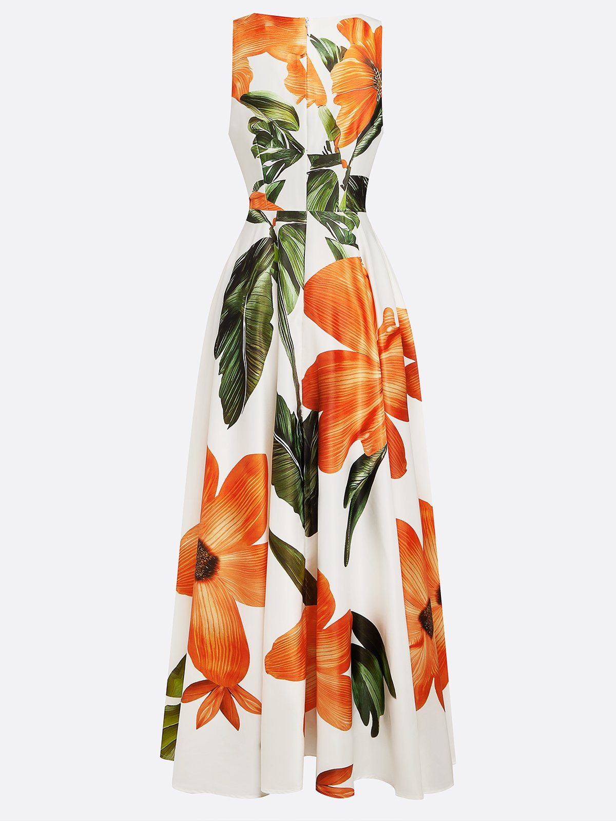 Vivian | Women's V-Neck Maxi Dress | Floral Print · PNY