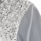 Vivian | Women's V-Neck Top | Sequin Front · PNY