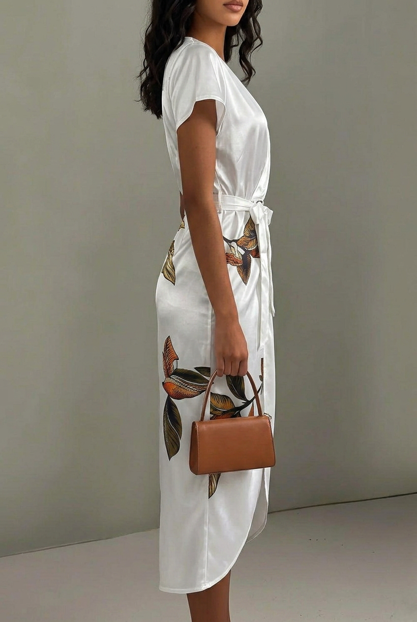 Vivian | Women's Wrap Dress | Floral Print · PNY