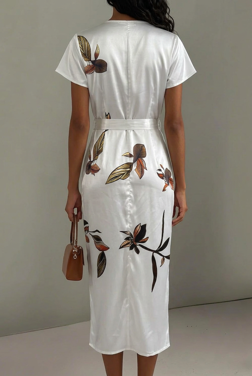 Vivian | Women's Wrap Dress | Floral Print · PNY