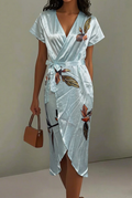 Vivian | Women's Wrap Dress | Floral Print