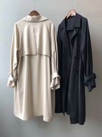 Vivienne | Women's Double-Breasted Trench Coat | Long · PNY