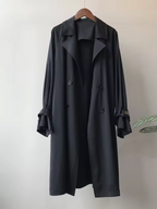 Vivienne | Women's Double-Breasted Trench Coat | Long · PNY