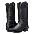 Wesley | Men's Classic Cowboy Boots | Embroidered Leather · PNY