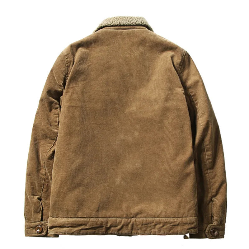 Wesley | Men's Corduroy Jacket | Sherpa-Lined · PNY