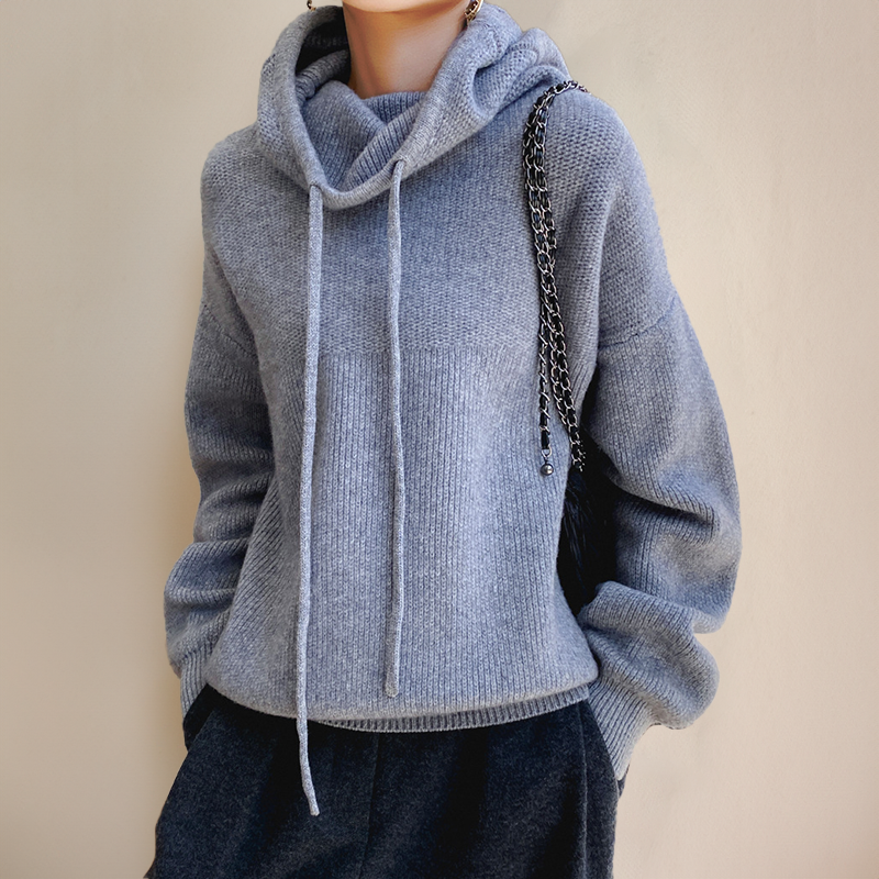 Willow | Women's Oversized Hooded Sweater | Drawstring Neck · PNY