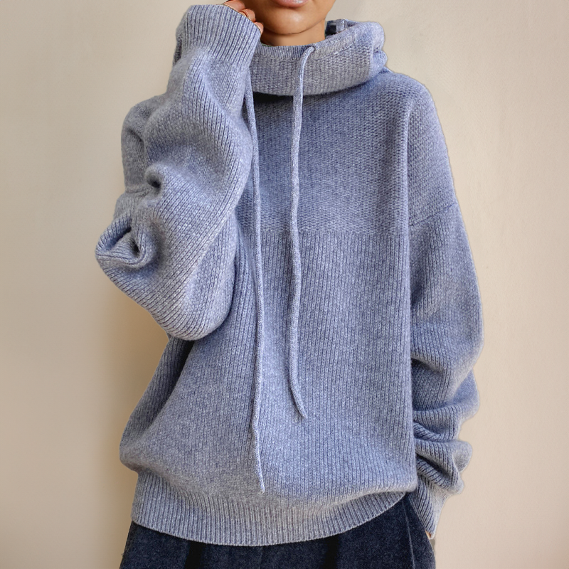 Willow | Women's Oversized Hooded Sweater | Drawstring Neck · PNY