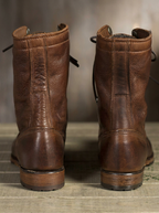 Freya | Women's Lace-Up Boots | Low Block Heel - PNY