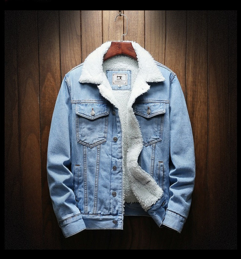 Wyatt | Men's Classic Denim Jacket | Sherpa-Lined · PNY