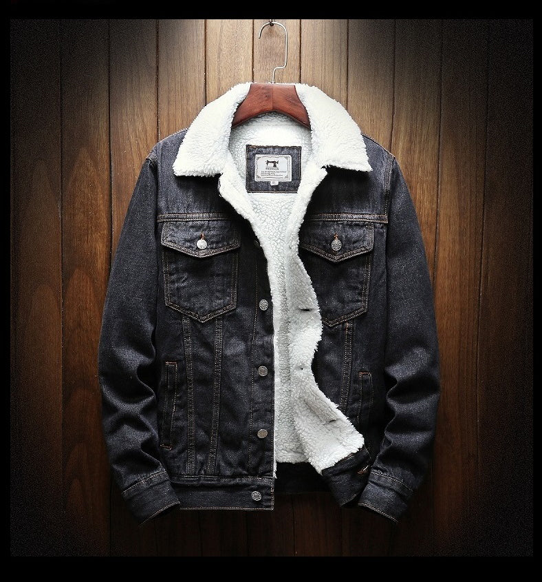 Wyatt | Men's Classic Denim Jacket | Sherpa-Lined · PNY