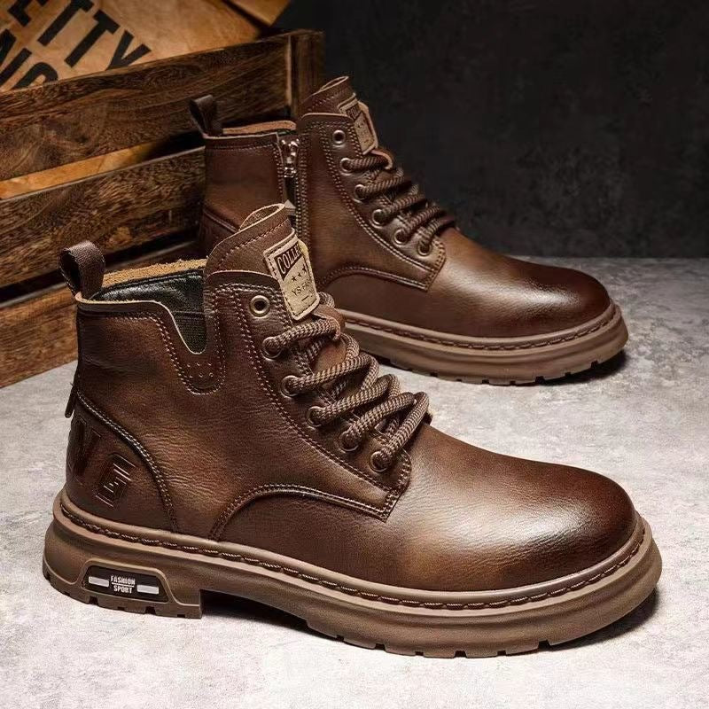 Wyatt | Men's Lace-Up Boots | Ankle-Height · PNY