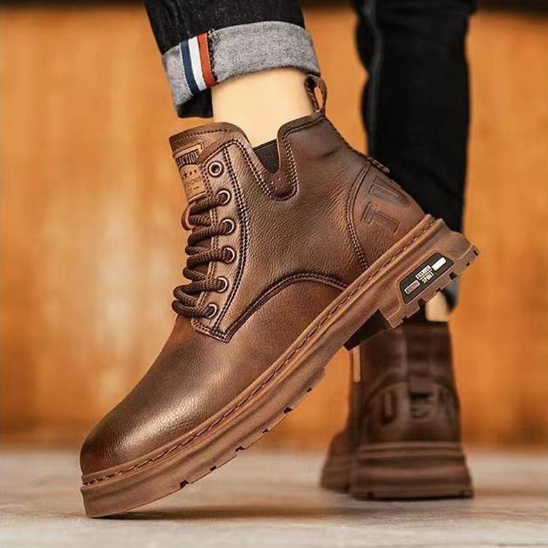 Wyatt | Men's Lace-Up Boots | Ankle-Height · PNY