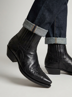 Wyatt | Men's Western Boots | Embroidered Detailing · PNY