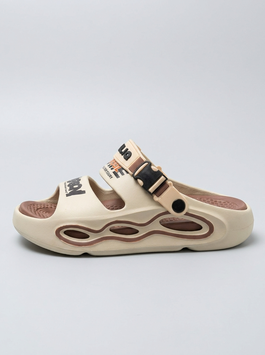 Marcus | Men's Platform Sandals | Buckle Strap - Eltrendio